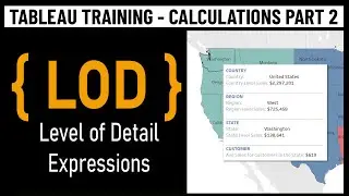 Tableau LOD (Level of Detail) Expressions Explained - FIXED, INCLUDE, EXCLUDE - Complete Tutorial