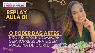 AULA 01    o poder das artes exclusivas e começar sem impressora e sem máquinas