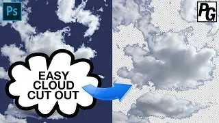 Easy Photoshop Cloud Cut Out | Pro Masking Technique