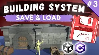 Grid-Based Building System In Unity #3 - SAVE & LOAD, destroying objects