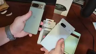 Pixel 8 unboxing