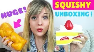 🍞SQUISHY UNBOXING! Huge Slow-Rising Kiibru Bakery Squishies!