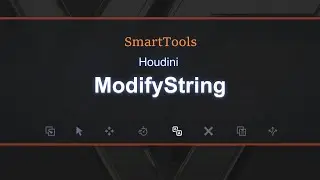 Houdini Asset | SmartTools_ModifyString | VFX Grace