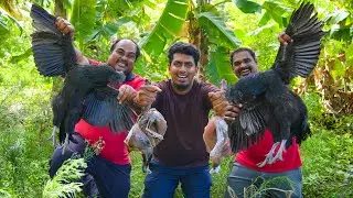 Kadaknath Chicken Recipe | Black Chicken | WORLD FOOD TUBE