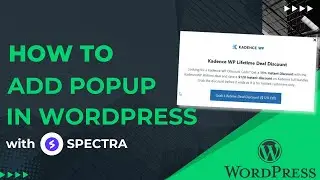 How to Create Popups in WordPress Using Spectra Plugin || Step-By-Step  Guide in Hindi- TheBlogMind