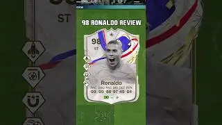 98 Ronaldo Review in EA Sports FC 24 #shorts #short #fc24 #eafc24 #gotg #fifa #futties #ronaldo #r9