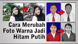 Cara Merubah Foto Warna Jadi Hitam Putih di Photoshop