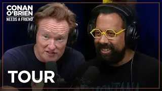 Reggie Watts Was The Coolest Guy On Tour With Conan | Conan OBrien Needs A Friend