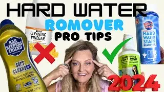 Hard water remover. See it in action, what works & why its the simple way to clean your hard wayer