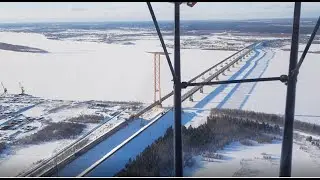 Полет на легкомоторном самолете СП-30, Сургутский мост, аэродром Заячий, аэродром Боровая.