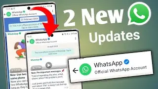 2 Whatsapp new update | whatsapp Blue tick 🤯 | Whatsapp new feature