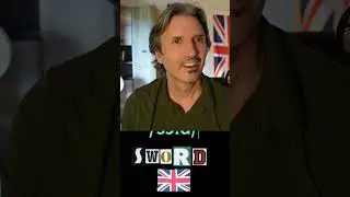 How to say SWORD in British English  