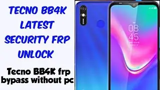 Tecno BB4K frp bypass tecno spark 4 lite google account bypass