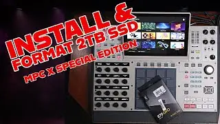 MPC X Special Edition • How to Install & Format 2TB SSD on MAC OSX