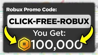 This *SECRET* Promo Code Gives FREE ROBUX! (Roblox March 2024)