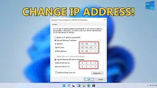 How to change IP address on Windows 11 (EASY)