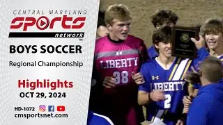 CMSportsNet Highlights: Pikesville at Liberty Boys Soccer 10-29-24