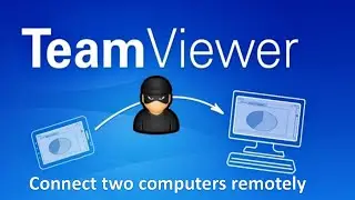 How to connect two computers remotely through internet || teamviewer