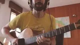 Dynmic wah boss AW-3 on acoustic guitar (Sam Lorenzini)