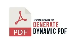 Generate Dynamic PDF in PHP : Generating Simple PDF - Part 2