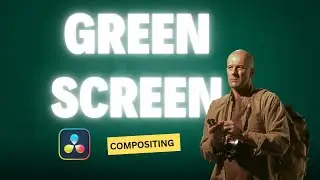 Green Screen Compositing in Davinci Resolve 19 | Beginner Tutorial