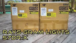 Unboxing: Rays Gram Lights 57DR-X Bronze JDM Wheels