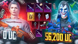 😱YANGI AKKAUNTNI 56,200 UC KUCHAYTIRDIM - OBUNACHIM SHOKda 🥵 PUBG MOBILE!!!