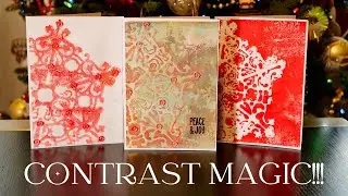 Contrast Chronicles: Journey into Gelli Printing with Positive and Negative Space