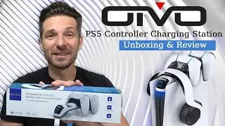 The Best PlayStation 5 PS5 Dual Controller Charging Station Unboxing Setup Review