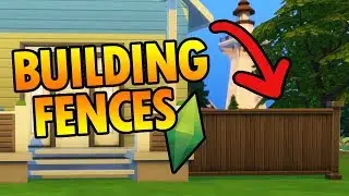 How To Build A Fence Without A Foundation | The Sims 4: Tutorial