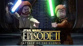 Attack of The Clones | ALL CUTSCENES | LEGO Star Wars - The Skywalker Saga