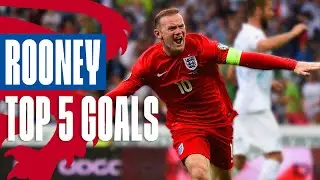 Wayne Rooneys Best Goals | Unstoppable Volley Against Russia! | Top 5 | England