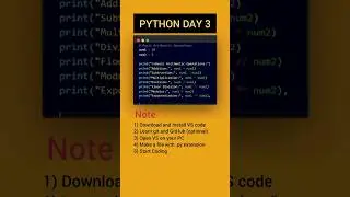 Python Programming Day 3 | Arithmetic Operators | CodeWithBismillah 