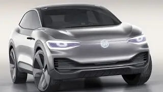 Volkswagen I.D. CROZZ Electric SUV Concept 500km range