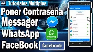 Como Poner Contraseña a Messenger - Whatsapp - Facebook - Fotos y a Mas Aplicaciones