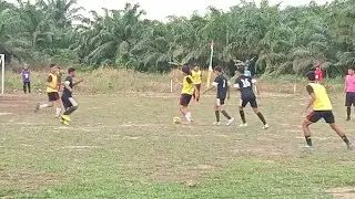 pertandingan mini soccer kampung jati baru partai yang ke dua