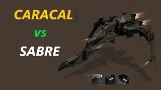 Kill expensive sabre using caracal. Eve Online