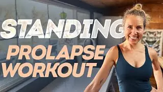 Prolapse-Safe Standing Countertop Workout 💪 20-Min Total Body Fitness for Pelvic Health