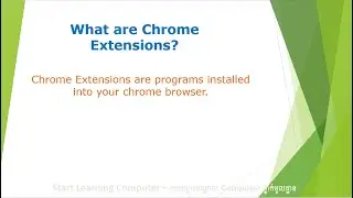 Lesson 5 - Web Browser ( END ) - Part 6 - @startlearningcomputer