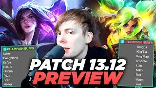 LS | LoL Patch 13.12 Preview - GRAGAS HAS BEEN NERFED & ZERI IS NO MORE, ANOTHER BIG PATCH