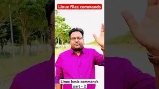 100 Linux / Unix basic commands part - 2 || Linux files commands #linux #linuxcommands #shorts