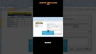 flash fill in excel 2007 | Split First Name And Last Name Flash Fill