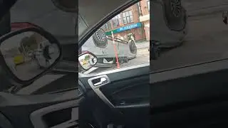ДТП на Шереметьевском проспекте. Город Иваново. Перевертыш.