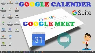 Programar Reuniones con Google Calender  y Google Meet - Herramientas G- Suite.