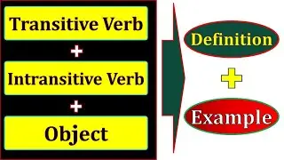 Transitive verb and Intransitive verb | Object | Verbs in English Grammar | Verb Forms | Mohan Saha