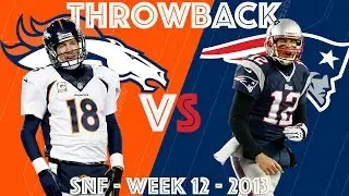 Broncos vs. Patriots (Wk 12, 2013) | Bradys 24-Point Comeback vs. Manning | NFL Classic Highlights