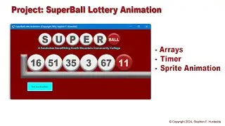 OOP Programming (VB) - 09N SuperBall Animation project