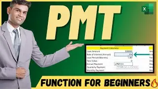 How to use PMT Function in Excel | Financial Formulas