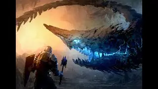 Photoshop Speedpaint - Cave Monster Concept Art