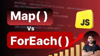 Map vs forEach in javascript | differences | which to use ✅